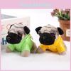 Chaveiro de Pelúcia Macia de Cão Pug Com Design Compacto Para Crianças e Entusiastas de Presentes
