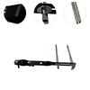 Drum Extension Clamps Holder,Cymbal Arm Mounting Bracket,Cymbal Holder Hardware Acccs Attachment Stand Clamp for Drum Set