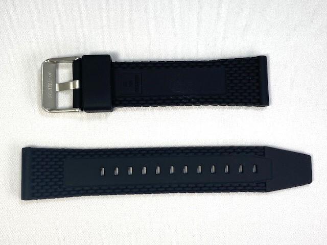 R045011J0 SEIKO 5 Sports 22mm Silicone Rubber Band Black for Via SRPD71KD/ 4R36-07G0 (Ships Nekoposu)