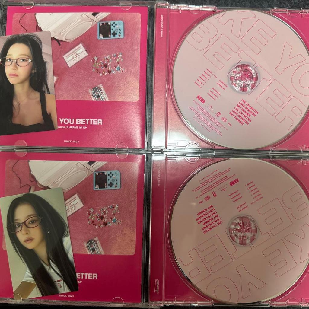 [USED] I LIKE YOU BETTER CD with Photocard