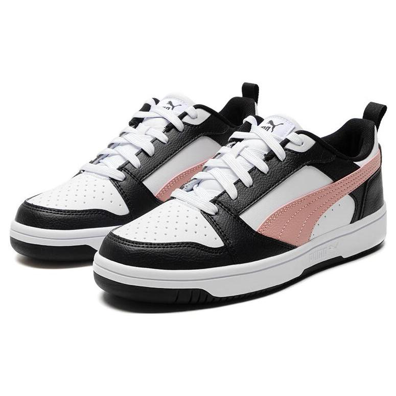 New PUMA Rebound V6 Low 'White Future Pink Black' 392328-11