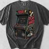 Retro Arcade Shirt, Distressed 80s Gamer Tee, Comfort Colors Cotton