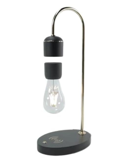 

Gloture Floating Light with Wireless Charging Port, Birthday Gift for Women, Popular Levitation Technology, Bedside or Desk Lamp, Moon Light, LED