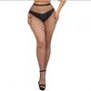 Sexy Black Hollow Out Fishnet Tights Pantyhose For Unisex