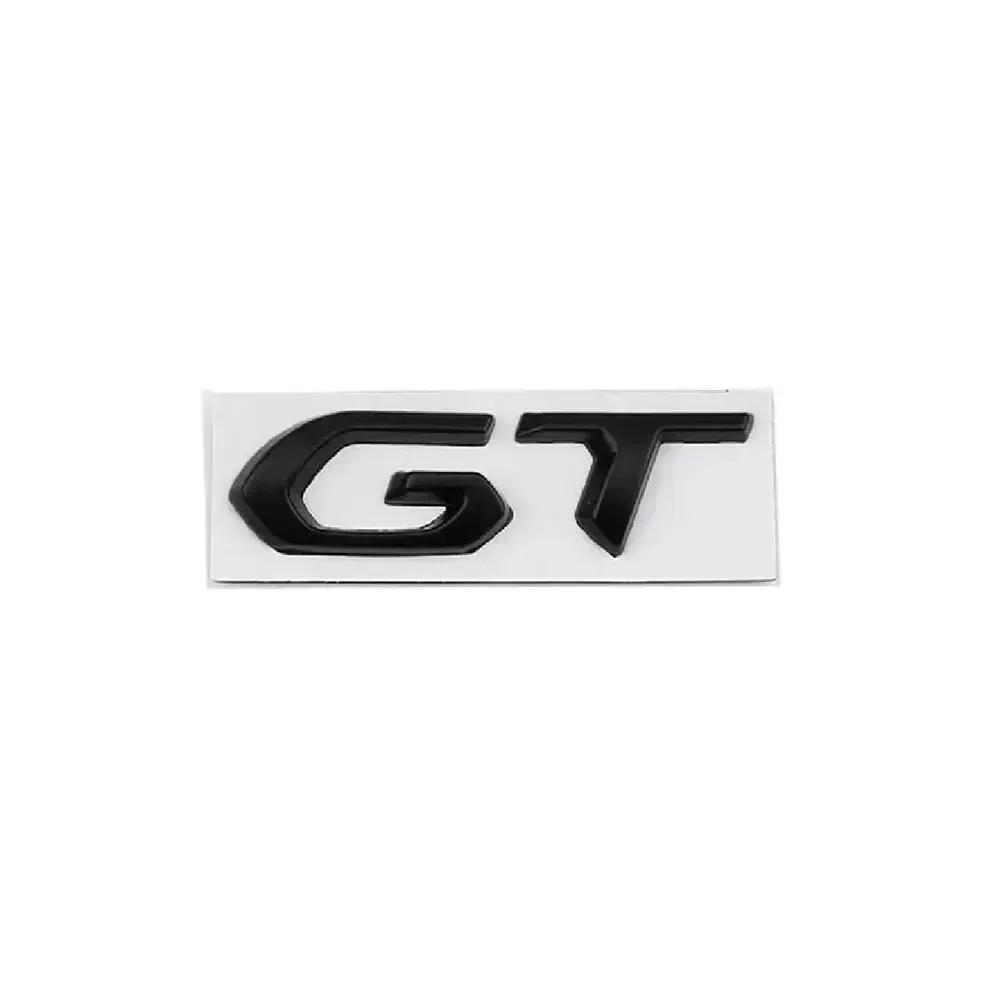 Suitable for Kia GT Car 3D Metal Letter Logo Badge Decal Sticker Car Car Trunk Letter Badge Styling Sticker