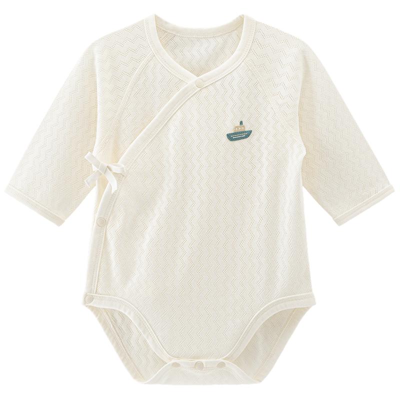 Guai Qi Xiong Newborn Cotton Breathable Summer Bodysuit 52