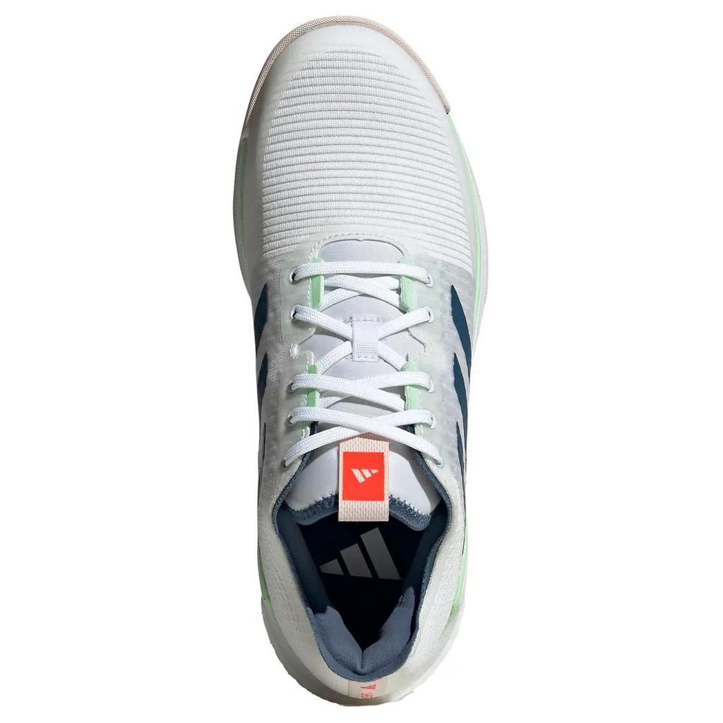 Adidas Crazyflight Slip Resistant Low top Training Shoes Unisex White Blue Red IG6394