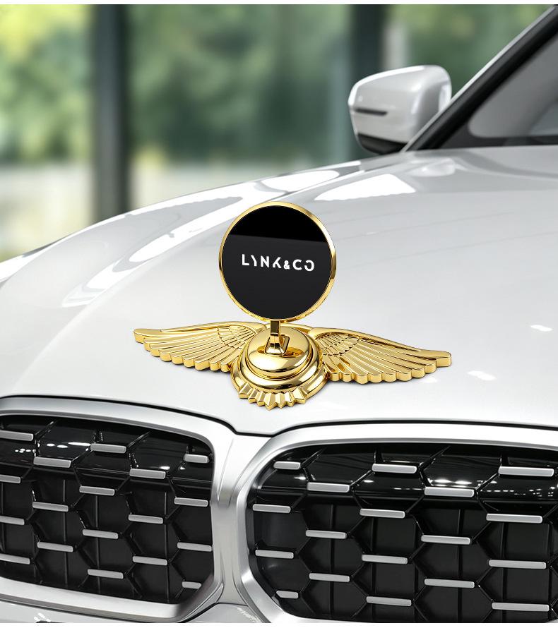 Lynk & Co Car Emblem Metal Sticker for Models 01/03/06/07/08/900/z20 - Engine Hood Badge