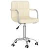 Day and Night - Day and Night Swivel Dining Chair Cream Fabric