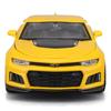 Maisto 1/24 Scale Diecast Model of the 2017 Chevrolet Camaro ZL1 In Yellow (product Number 31512 YL)