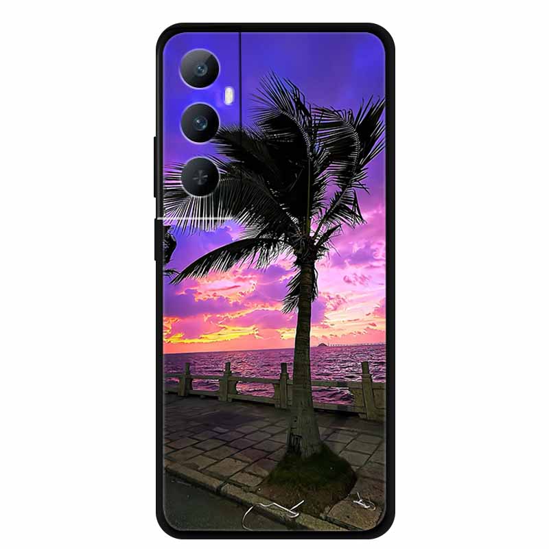 For Realme C65 4G Global C 65 Phone Case Marble Patterns Back Cover TPU Soft Silicone Protector Shield Funda for RealmeC65 Capa