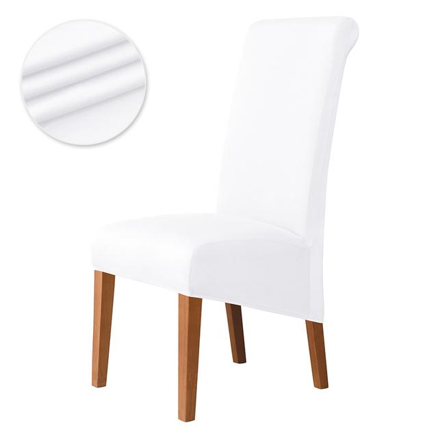 Nordic Abnehmbare Anti-Schmutz Sitz Stuhl Abdeckung Spandex Küche Abdeckung Für Bankett Hochzeit Abendessen Restaurant Moderne Wohnkultur