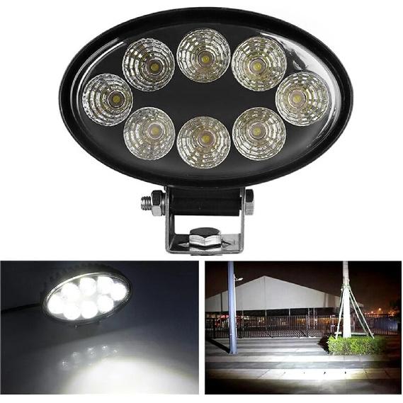 Светодиодные рабочие фары для трактора 5 дюймов, 12 В 24 В, внедорожные фары, светодиодные модули для грузовика, питбайка - Грузовик 1pc