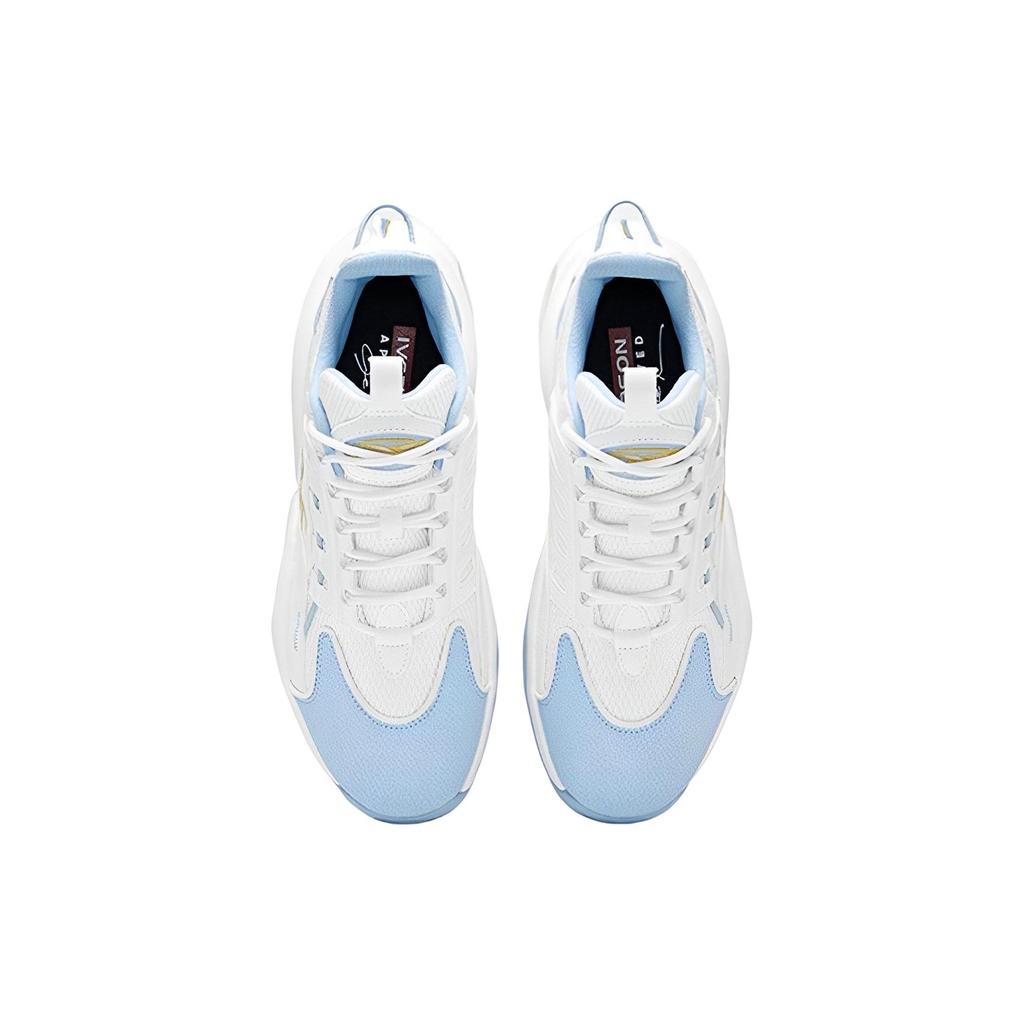 Reebok Solution Mid Nuggets Men Sneakers White Footwear-White Fluid-Blue GX8930