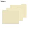 50Pcs Manila File Folders Standard Letter Size File Folders Business Document Organizers Home Office Organization School Supplies