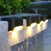 Solar Powered LED Solar Step Lamp Outdoor Fence Lamp Multifunctional Deck Lamp