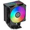 PCCOOLER CPS R400 ARGB Refroidisseur d'air pour CPU, Refroidisseur d'air à 4 caloducs de nouvelle génération, Ventilateur 92mm à roulement hydraulique 2200RPM Haute Pression, Refroidisseur d'air pour CPU 180W TDP