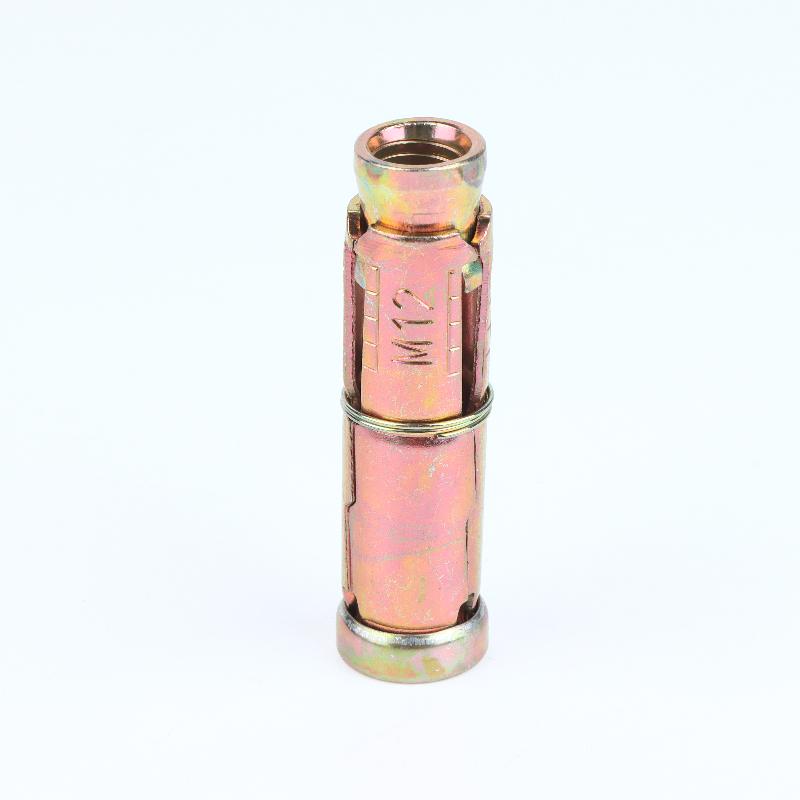 10 Piezas Manga Única Resistente Anclaje de Tornillo de Expansión de Tres Piezas M6 M8 M10 M12 para Hormigón