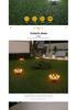 Outdoor Solar Mushroom Lamp for Garden, Balcony, or Lawn Decoration