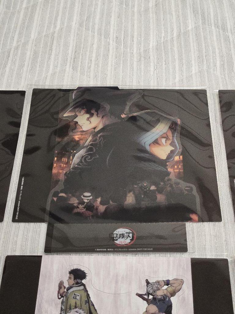[USED] Demon Slayer Theater admission bonus "Key Visual Clear Stand" complete set of all 12 types