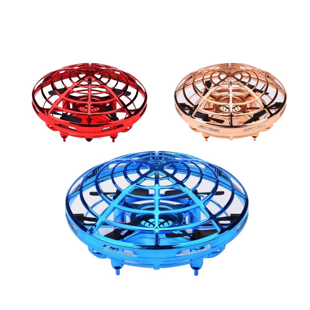 Rc Quadcopter Flying Helicopter Magic Hand UFO Ball Aircraft Sensing Mini Induction Drone Kids ToyAlloy Car Models Collection