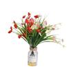 2 Bundles Artificial Outdoor Flowers Fake Flowers Green Shrubs Garden Porch