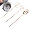 1Pcs Putty Powder Coating Paint Electric Mixer Rod Head  Mixing Rod Mixer Drill Paint Stirring Rod Mortar Mixing Paddle