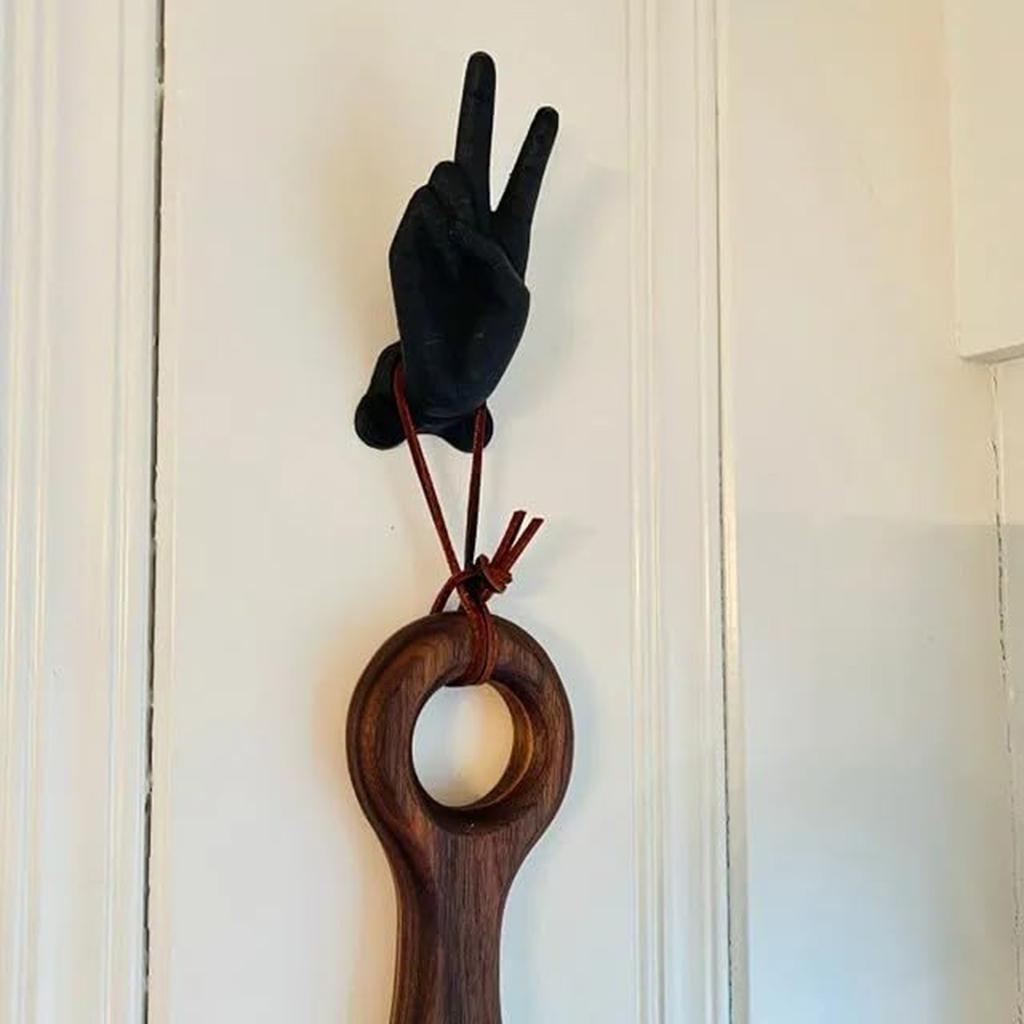 Cross-Border New Independent Station Popular Creative Resin Interesting Finger Gesture Hook Home Decoration Pendant Wholesale