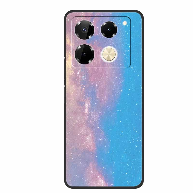 For Infinix Note 40 Pro 5G Case TPU Soft Silicone Cover Phone Cases for Infinix Note 40 40pro 4G Flowers Lovely Coque Fundas