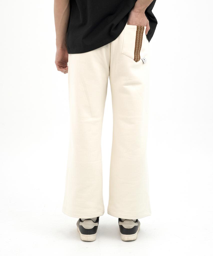 Hipihauseu Brushed Straight Sweatpants Ivory
