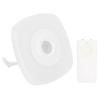 LED Rechargeable Night Light Induction Infrared Lamp Remote Control ABS PC Warm Light