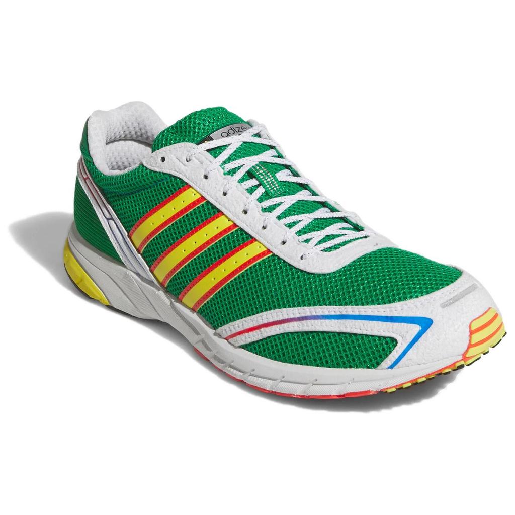 adidas Adizero Adios OG Green Bright Red Unisex Sneakers Cloud-White JI0494