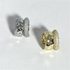 Fashion Zircon Double-layer Ear Cuff No Piercing Earring  2026 Trendy Punk Unique Metal Geometric Ear Clip for Women Jewelry