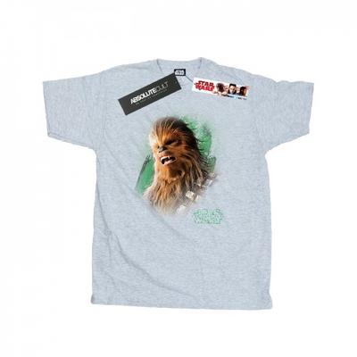Mens The Last Jedi Chewbacca Brushed T-Shirt