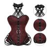 Corsetto da donna sexy 11 ossa d'acciaio poliestere vita dimagrante body modellante per la festa