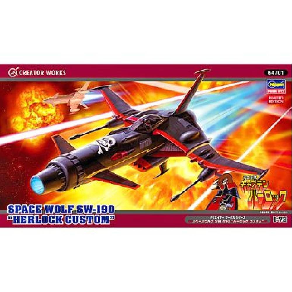 

Hasegawa Creator Works Space Wolf Harlock Custom 1/72 SW-190