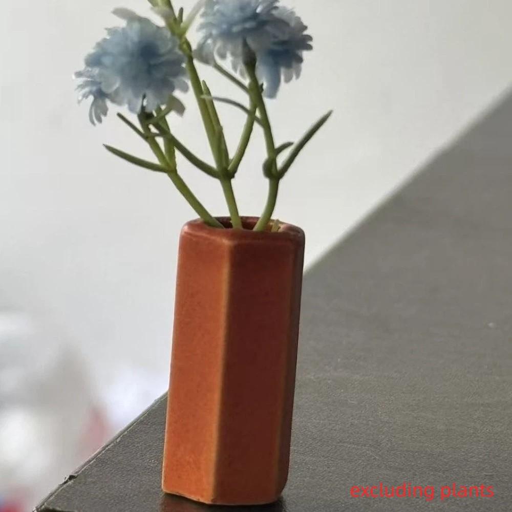 Decorative 3D Vase Fridge Magnets Pastoral Style Flower Arrangement Magnet  Dorm Room