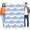 Floral Pattern Throw Blanket Soft Cozy Lightweight for Home Dcor, Sofa, Bedroom, Perfect Gift for Friends and Family Celebratio