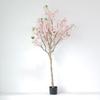 Tall Artificial Cherry Blossom Tree Lifelike Flowers Replica Artificial Plant Fake Cherry