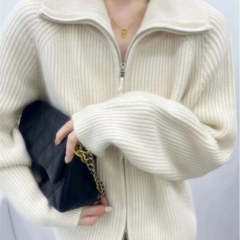 Женский свитер на молнии — фото 3