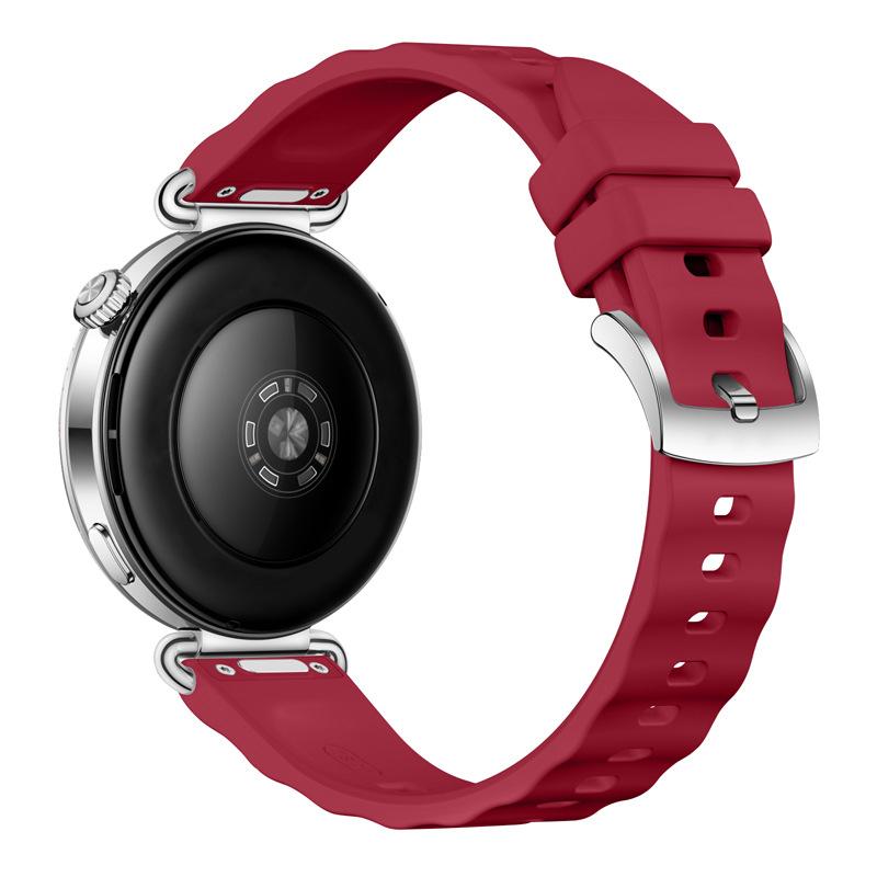 18mm Press Quick Release Band For Huawei GT6 41mm silicone Wristband for Huawei GT6/5/4 41mm Watch 5/GT5 Pro 42mm