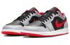 Jordan 1 Nízká Černá Světle Šedá Gym Red 553558-060