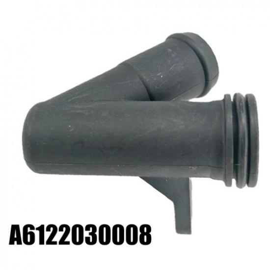 Black ABS Water Pipe Connector for Mercedes ML Class C Class Engine Part