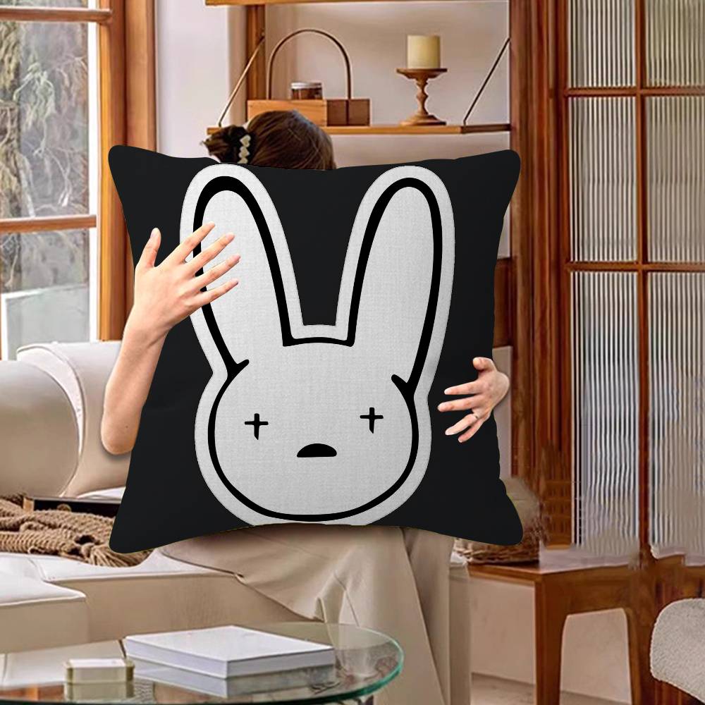 Global Reggaeton Star B-Bad Bunnys Lucky Dragon pillow cover sofa cushion cover home room decoration children gift