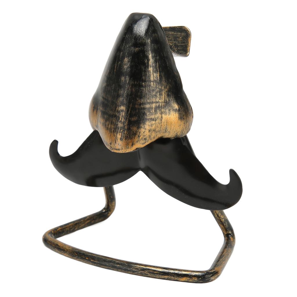 Nose Shaped Eyeglasses Holder Iron Nose and Mustache Shaped Eye Glasses Holder Display Stand for Hom
