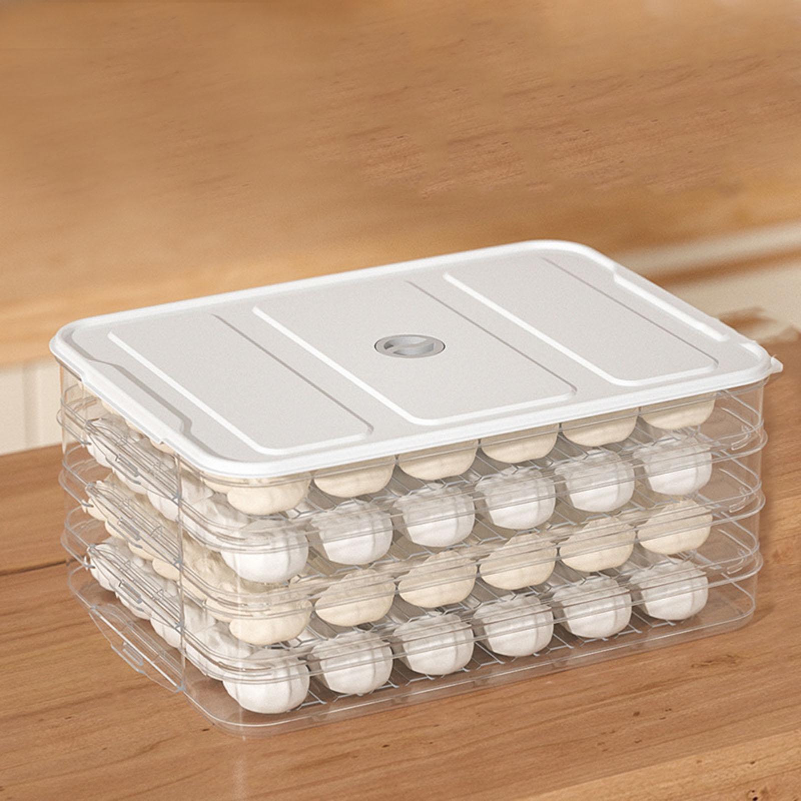 Storage Containers Stackable Snack Containers With Lids Dumpling Boxes Storage Containers Glass Meal Prep Containers With Lids белый