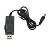 USB Boosting Cable 5V To 9V 12V Adjustable Portable DC USB Step Up Cord with 3.5 X 1.35mm Connector Tip for Fan Table