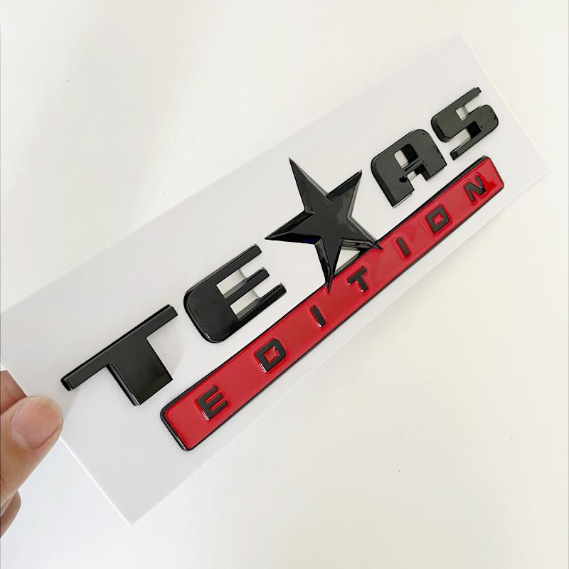 Black Chromed Car Letters ABS 3D for Jeep Renegade Wrangler Patriot Texas Edition Logo Badge Sticker Suitcase Accessories