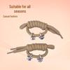 Accessoires Crocs: Boucle de Chaussure en Corde Tissée & Ornements DIY Dessin Animé
