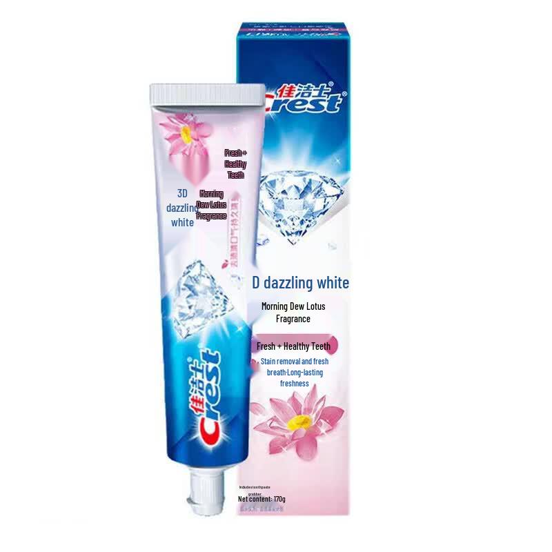 Crest Morning Dew Lotus Fragrance Toothpaste